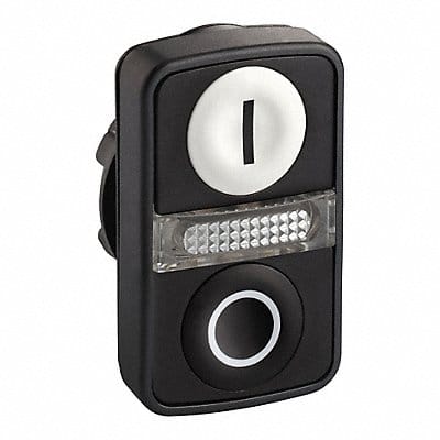Multi-Head Push Button Illum 22mm Plastc