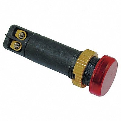 Raised Indicator Light 12mm 24V Red