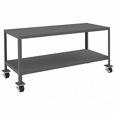 Mbl Mach Table 24x60x30 2000 lb 2 Shlf
