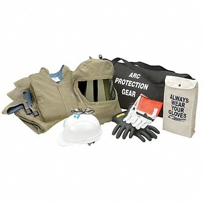 H5441 Arc Flash Jacket and Bib Kit Olive 2XL