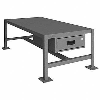 Fixed Work Table Steel 48 W 24 D