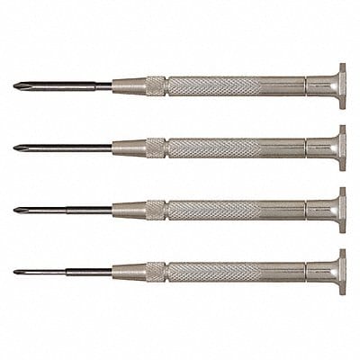 Phil. Driver Set Steel Handles 4Pc