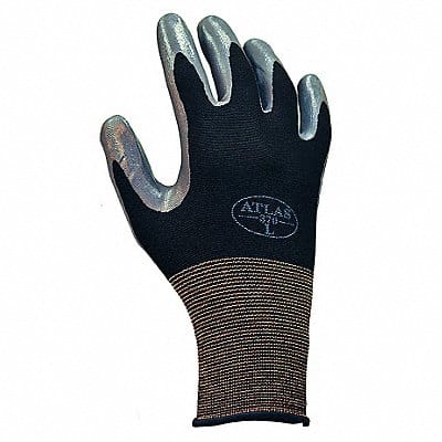 H5472 Coated Gloves Black/Gray S PR