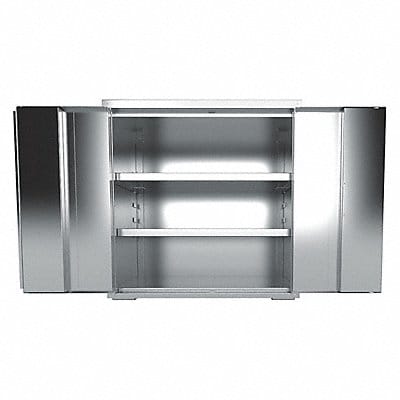 Shelving Cabinet 37 H 48 W Gray