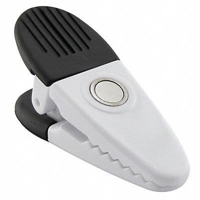 Magnetic Plastic Clips White PK2