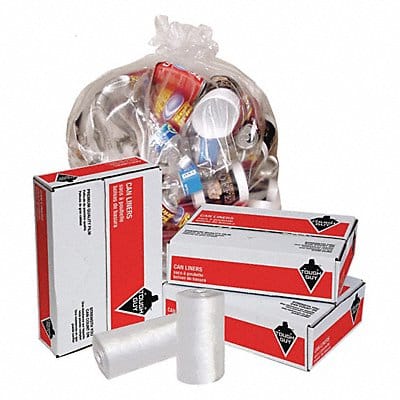 Trash Bag 10 gal Clear PK500