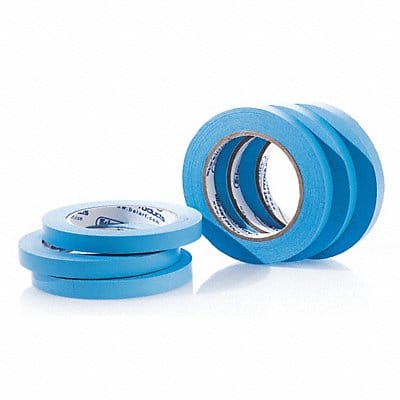 Masking Tape 1/2 W 40 yd L Blue PK6