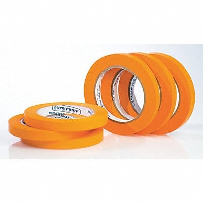 Masking Tape 1/2 W 40 yd L Orange PK6