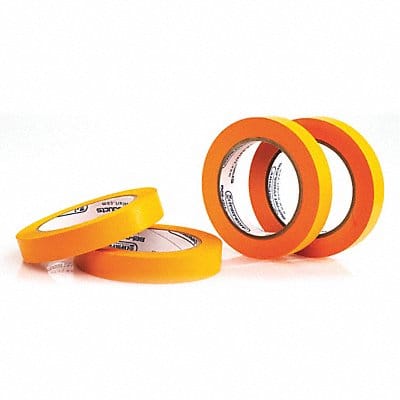 Masking Tape 3/4 W 40 yd L Orange PK4
