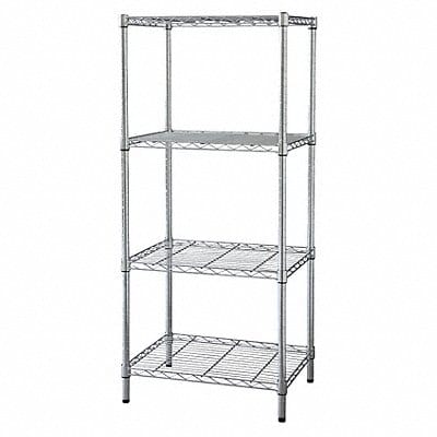 Wire Shlv Unit Cap 600 lb 24inx74inx24in