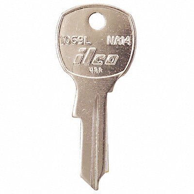 Key Blank Brass Type NA14 4 Pin PK10