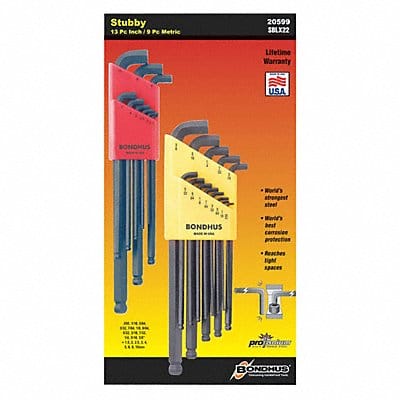 HexKeySt L 2 27/32 in to 6 23/32