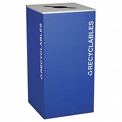 K7702 Recycling Container Blue 36 gal.