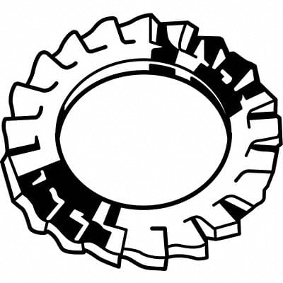 Ext TthLk M8 A2 StnlsStl 15x0.8mm 50PK