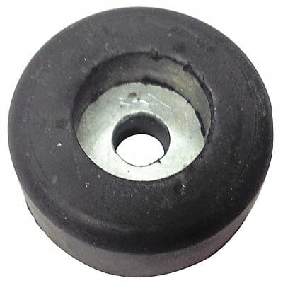 Bumper 1-1/2in. Black Rubber PK10