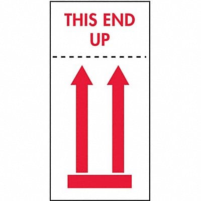 Instructional Label Shipping Arrows PK50