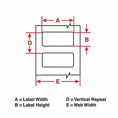 Therm Trans Label VinylCloth 0.25x1.05