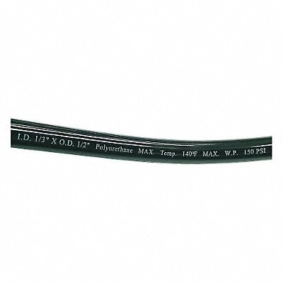 Tubing 1/3In IDx1/2 In OD 100 Ft Black