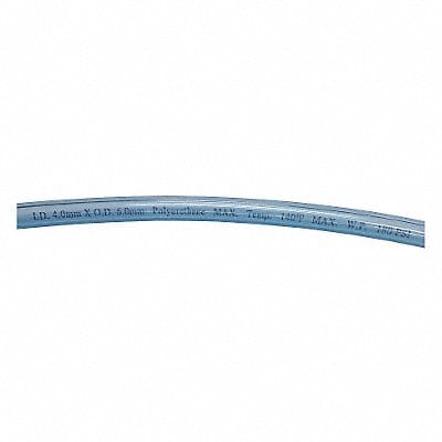Tubing 4mm ID x 6mm OD 250 Ft Clear Blue