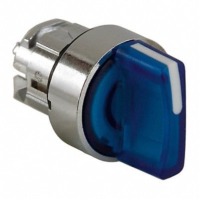 Illum Selector Switch 3 Pos 22mm Blue