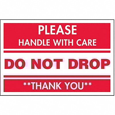 Instructional Label Care PK50