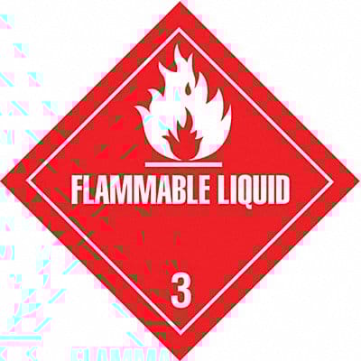 DOT Container Label 4 Label W PK50