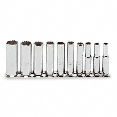 Skt St Chrm 1/4-1 in 12Pt Skt St Chrm 1/4-1 in 12Pt