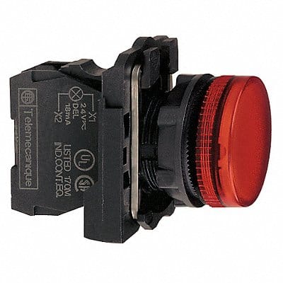 Pilot Light LED 240V Red