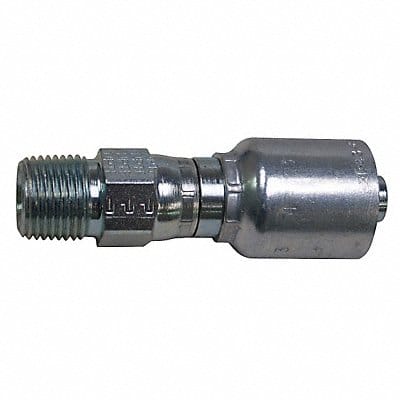 Crimp Fitting 3/8 I.D. 3/8 M NPTF