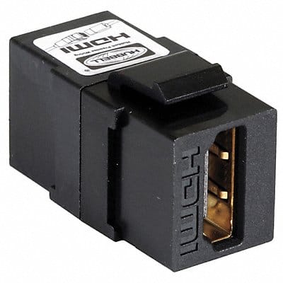 Snap Fit Connector Black Keystone
