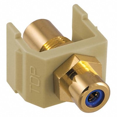 Snap Fit Connector Blue/Ivory RCA/RCA