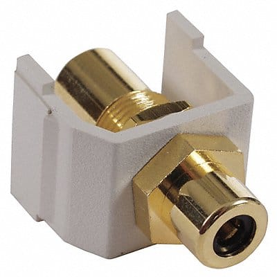 Connector RCA Duplex White