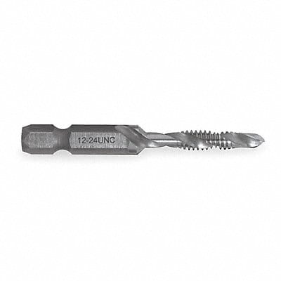 Drill/Tap/Countersink Bit 12-24x2 1/4 L