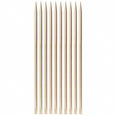Orange Stick Pointed/Flat 3/16 in PK100
