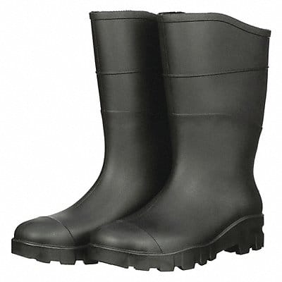 Rubber Boot Men s 8 Mid-Calf Black PR