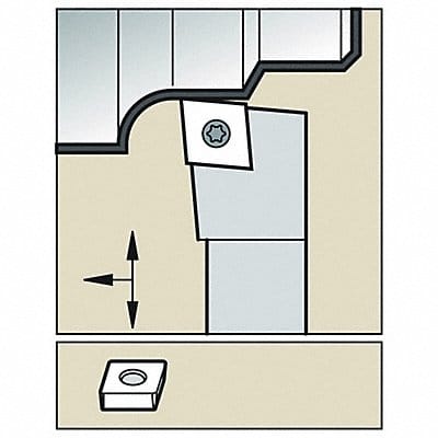 Indexable Toolholder SCLC