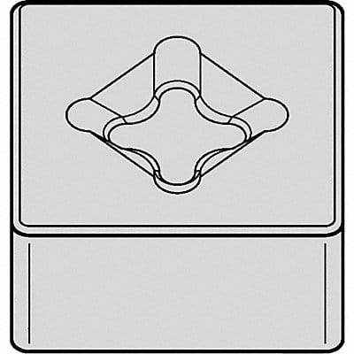 Square Turning Insert SNMX Ceramic
