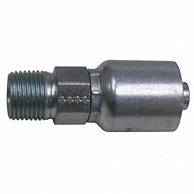 Crimp Fitting 3/8 I.D. 3/8 M NPTF