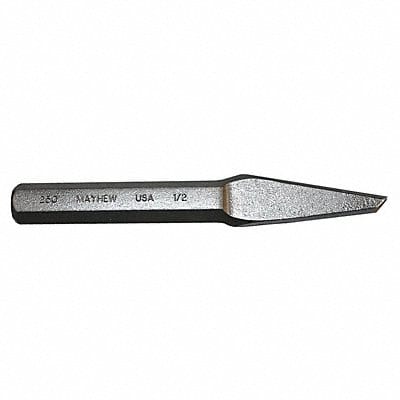 Chisel Half Round Nose 1/2 x 8