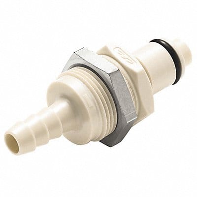 Coupler Polypropylene Natural Push In