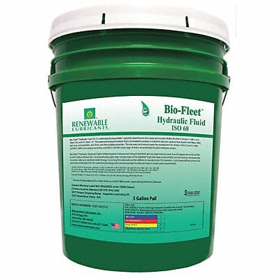 Biodegradable Hydraulic Oil 5 Gal ISO 68