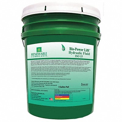 Biodegradable Lift Hydraulic Fluid 5 gal
