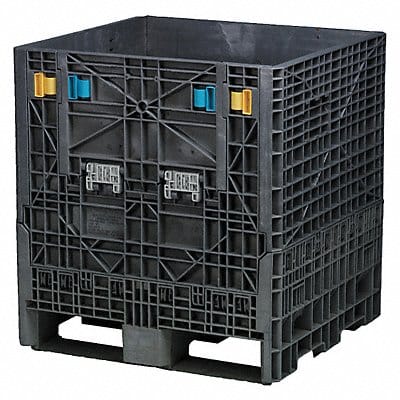 Clps Bulk Ctr Black Solid 32 in