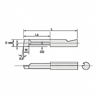 A/B Grooving Insert AGD09503 CG5