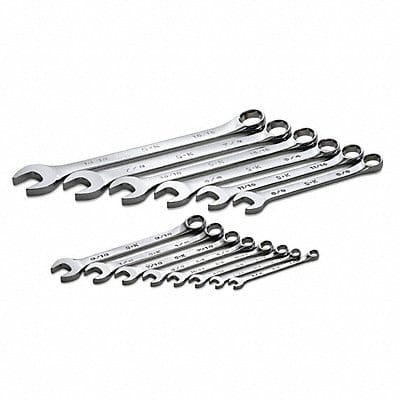 Combo Wrench St Steel Chrome Stnrd Ofst