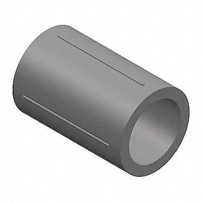 Coupling 8 in Schedule 80 Socket Gray