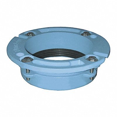 No-Caulk Closet Flange Cast Iron 4x2