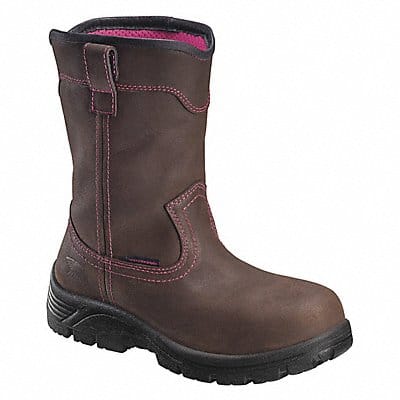 Boot Wellington Brown Leather 9.5W PR