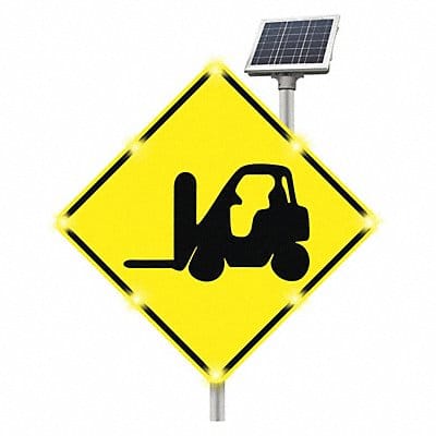 LED Sign Forklift Aluminum 30 x 30