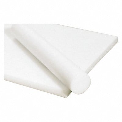 PlstcSht AcetalC 12 x48 0.375 T Wht Opq